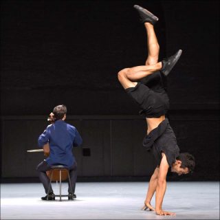 Anne Teresa De Keersmaeker (Cie Rosas) et Jean-Guihen Queyras, Mitten wir im Leben sind.Bach6Cellosuiten, 2017