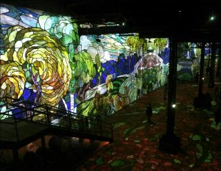 Vue d'exposition, Atelier des Lumières