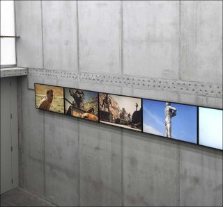 The Beginning. Living Figures dying, installation vidéo HD, Clemens Von Wedemeyer