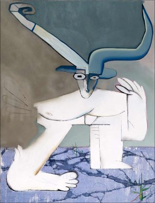 Hello Goat, peinture, Mirak Jamal