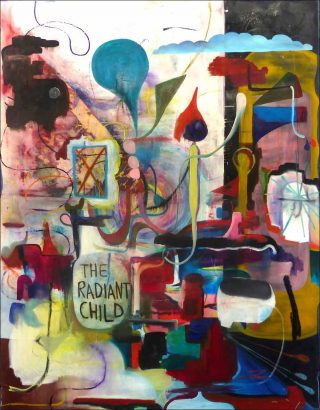 The Radiant Child, peinture, Monika Michalko