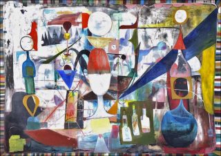 On the way to Far East, peinture, Monika Michalko