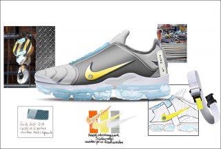 Lou Matheron, Nike Air VaporMax Plus Paris Works In Progress, 2018