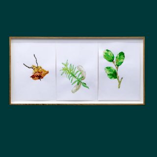 A Gift from the Kea, peinture, Louise Hervé et Chloé Maillet