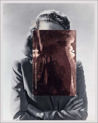 Mask (Film Portrait Collage) CLX, collage, John Stezaker