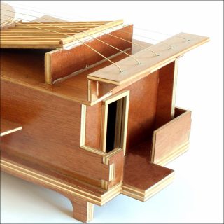 Gamelan, Saron 3, sculpture, Rémy Jacquier