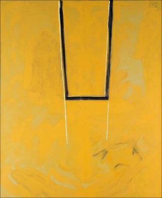 Great Wall of China n°4, peinture, Robert Motherwell