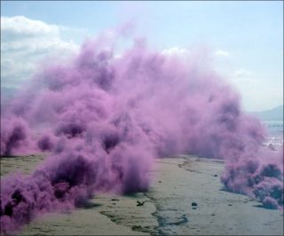 Purple Atmospheres #4, vidéo, Judy Chicago