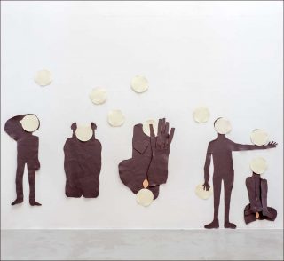 Le silence, installation, Anne-Marie Schneider