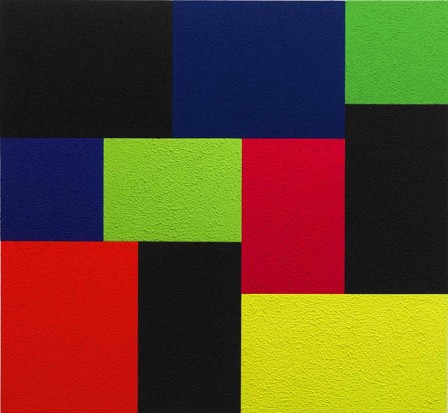 Halley Peter, Audessous / Audessus entre peinture et architecture