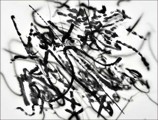 Monotype #45, monotype, Julie Mehretu