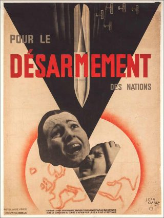 Pour le désarmement des nations, 1932.