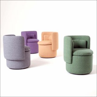 Philippe Malouin, fauteuils Group armchair, 2018