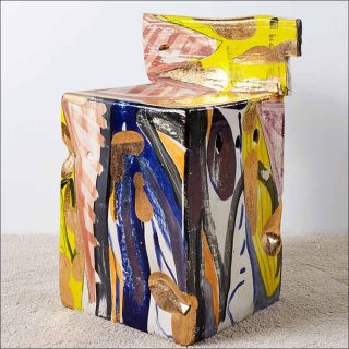 Reinaldo Sanguino (RS Ceramics), Chair 7, 2017