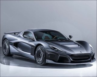 Rimac Automobili (Mate Rimac), voiture sport électrique semi-autonome C Two, 2018