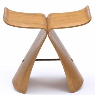 Sori Yanagi, tabouret Butterfly stool, 1956