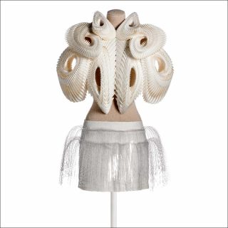 Iris Van Herpen, Ensemble n°11, collection Crystallization, 2010