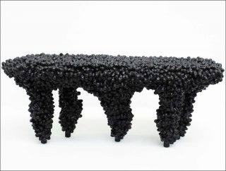 Marlène Huissoud, série Cocoons - Bench, 2017