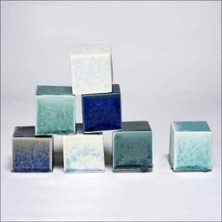 Emmanuel Boos, Cubes cristallisés labo. 04, 2018