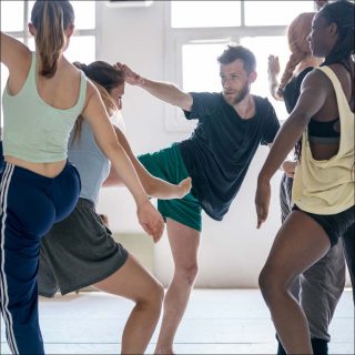 Pierre Riga et Béatrice Massin, La Fugue en question... (répétitions), Talents Adami Danse 2018