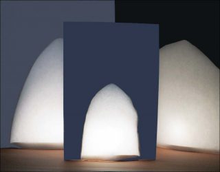 Typhaine Croes, lampe Lumière formatée, 2018