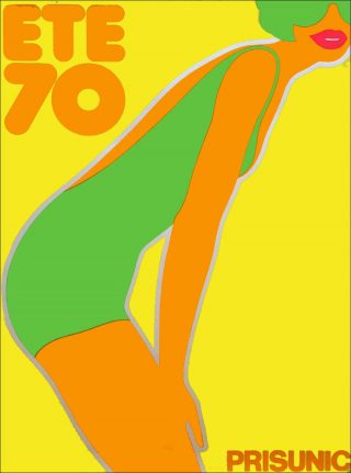 Friedemann Hauss pour Prisunic, été 70, 1970