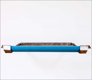 Gina Pane, Souvenir enroulé d'un matin bleu, 1969.