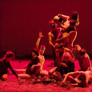 Corps collectif (chorégraphe : Nadia Vadori-Gauthier), That's All Right Mama - 2/4 Équinoxe d'automne, 22 septembre 2018, au Générateur (Gentilly)