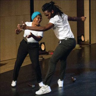 Chantal Loïal, (Cie Difé Kako), Cercle égal demi Cercle au Carré, 2019