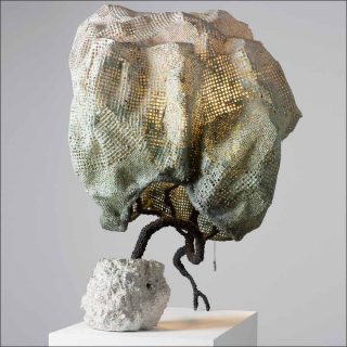 Nacho Carbonell, Resting Cocoon - Concrete Base, 2018