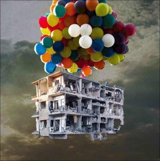 Tammam Azzam, Bon Voyage, Damas, 2013.