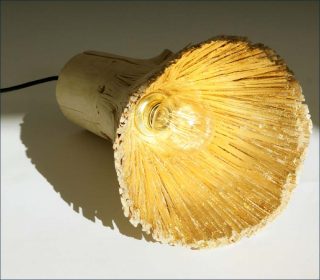 Johannes Hemann, Pressed Wood Nature Tablelight, 2012