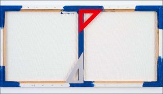 Daniel Dezeuze, Saveur de la géométrie, 2017.