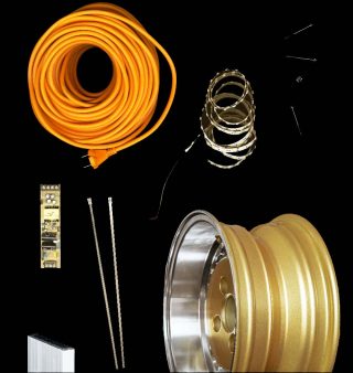 Claire Lavabre, lampe de sol La Stanley, pour l'exposition