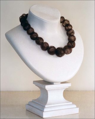 Mona Hatoum, Hair Necklace, 1995.