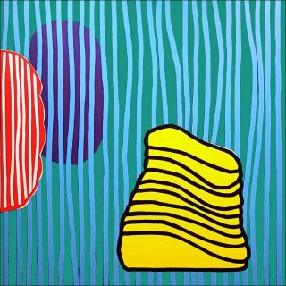 Soo-Kyoung Lee, Vert R (détail), 2018.