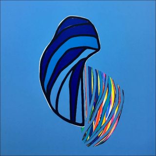 Soo-Kyoung Lee, Grand bleu roi, 2018.