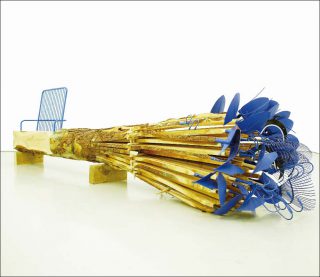 Atelier BL119 (Grégory Blain et Hervé Dixneuf) et Emmanuel Louisgrand, banc Arborescence, 2010