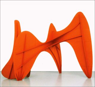 Alexander Calder, La Grande vitesse (1:5 maquette intermédiaire), 1969.