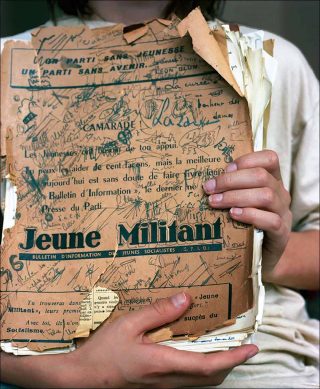 Florence Lazar, Jeune militant, 2008.