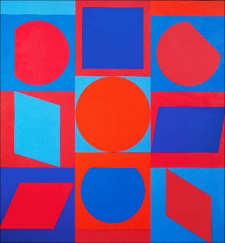 Victor Vasarely, Kalota II, 1960-1964.