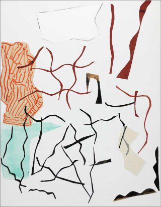 Marie-Claude Bugeaud, Zigzag etc..., 2018.