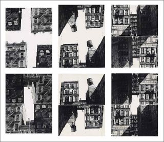 Babette Mangolte, Composite Building, Cluster 3 Assemblage, 1978-2018.