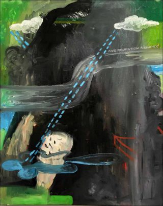 Thierry Lagalla, Give Figuration a Chance (détail), 2018.