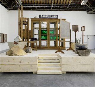 Theaster Gates, Vue de l’exposition « Amalgam », Palais de Tokyo, 2019.