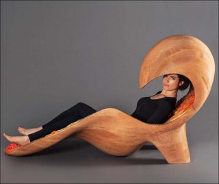 Mediated Matter Group (Neri Oxman) - MIT Media Lab, fauteuil Gemini, 2014
