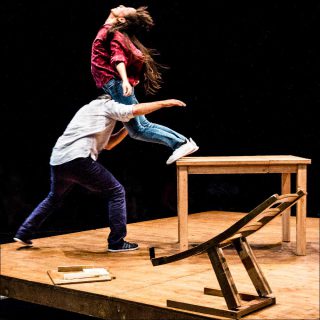 Yoann Bourgeois, Minuit, tentatives d'approche d'un point de suspension, 2014 - en cours