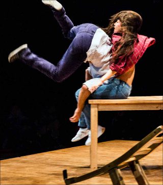 Yoann Bourgeois, Minuit, tentatives d'approche d'un point de suspension, 2014 - en cours