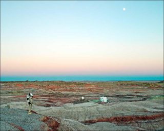 Vincent Fournier, Mars Desert Research Station #11, Mars Society, San Rafael S 64 well, Utah, U.S.A., 2008.