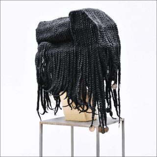 Meschac Gaba, Oil Tanker, de la série Perruque Voiture, 2008.